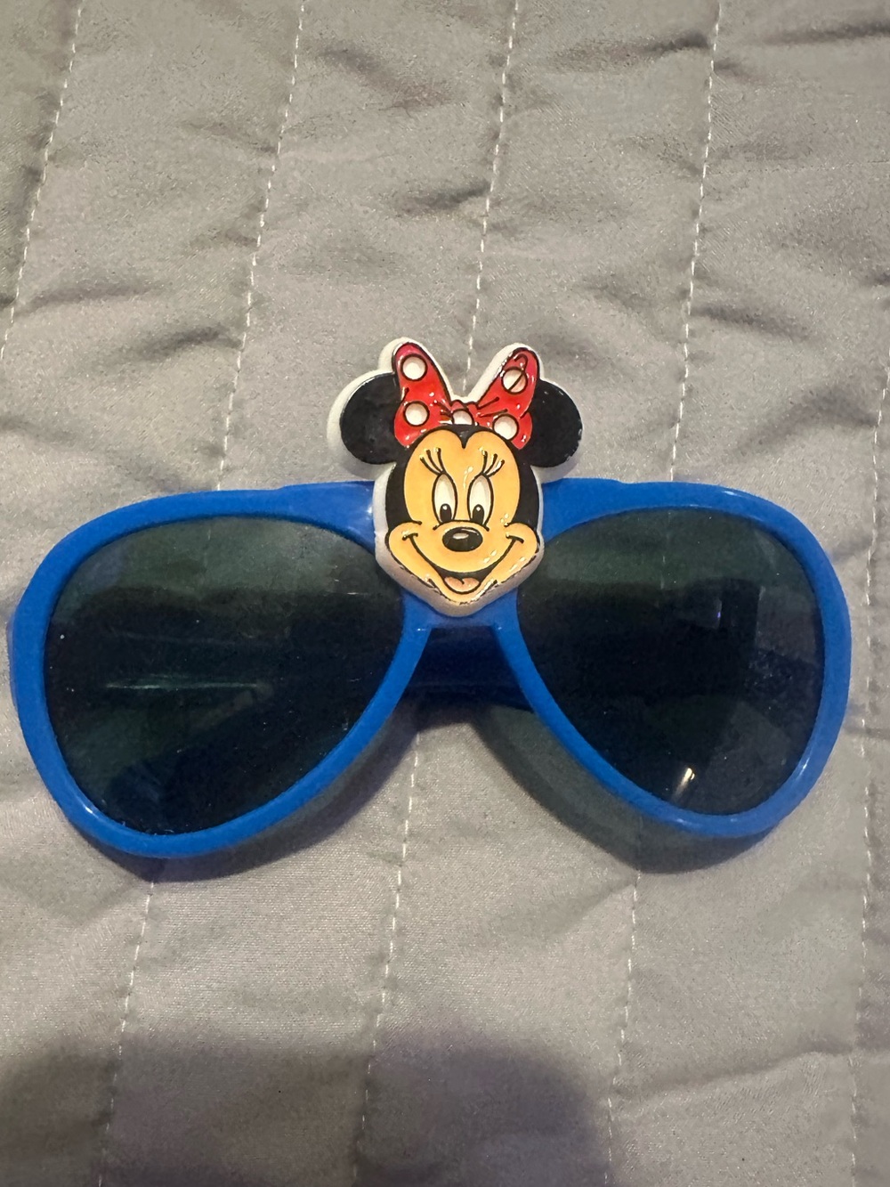 Vintage Minnie Mouse Kids Blue Sunglasses